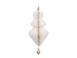 Hot Chic Antique Ornament aus Papier mit Holzperle