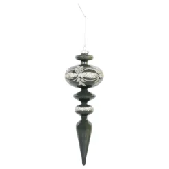 Clearance Chic Antique Ornament aus Glas mit Glitzer
