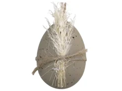Chic Antique Osterei mit getrockneten Blumen