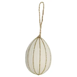 Chic Antique Osterei mit Glitzer