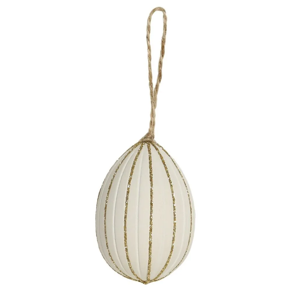Chic Antique Osterei mit Glitzer