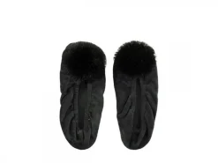 Discount Chic Antique Pantoffeln mit Pompon