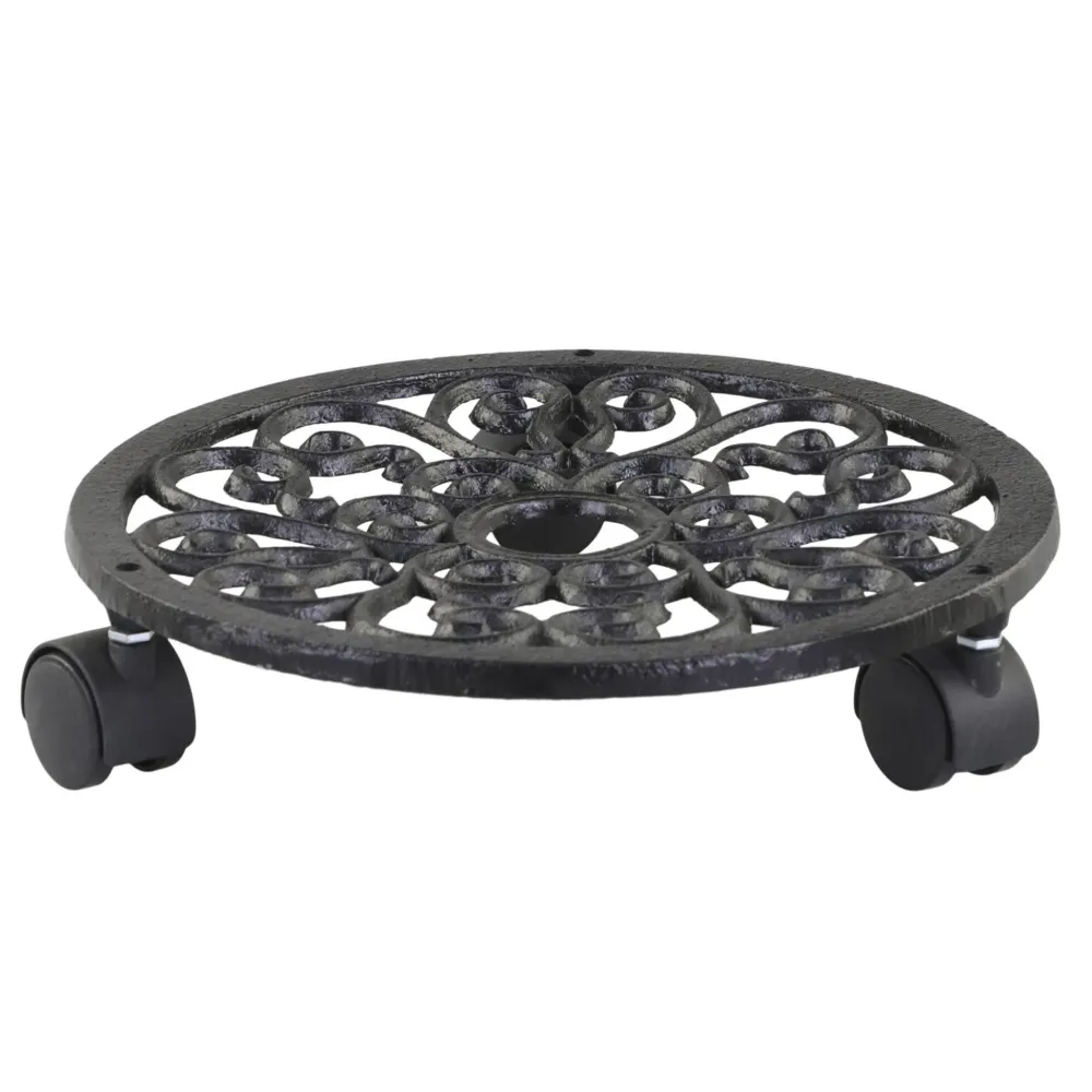 Clearance Chic Antique Pflanzenhalter auf Rädern
