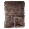 Online Chic Antique Plaid aus Pelzimitat