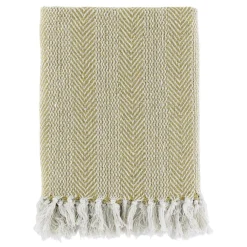 Best Chic Antique Plaid Decke Aix aus recycelter Baumwolle
