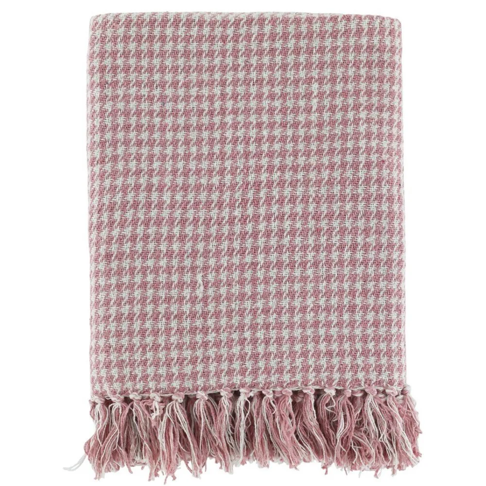 Best Chic Antique Plaid Decke Aix aus recycelter Baumwolle
