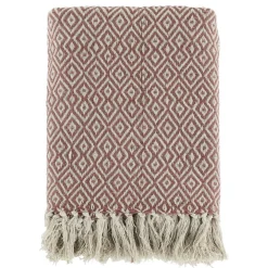 Best Chic Antique Plaid Decke Aix aus recycelter Baumwolle