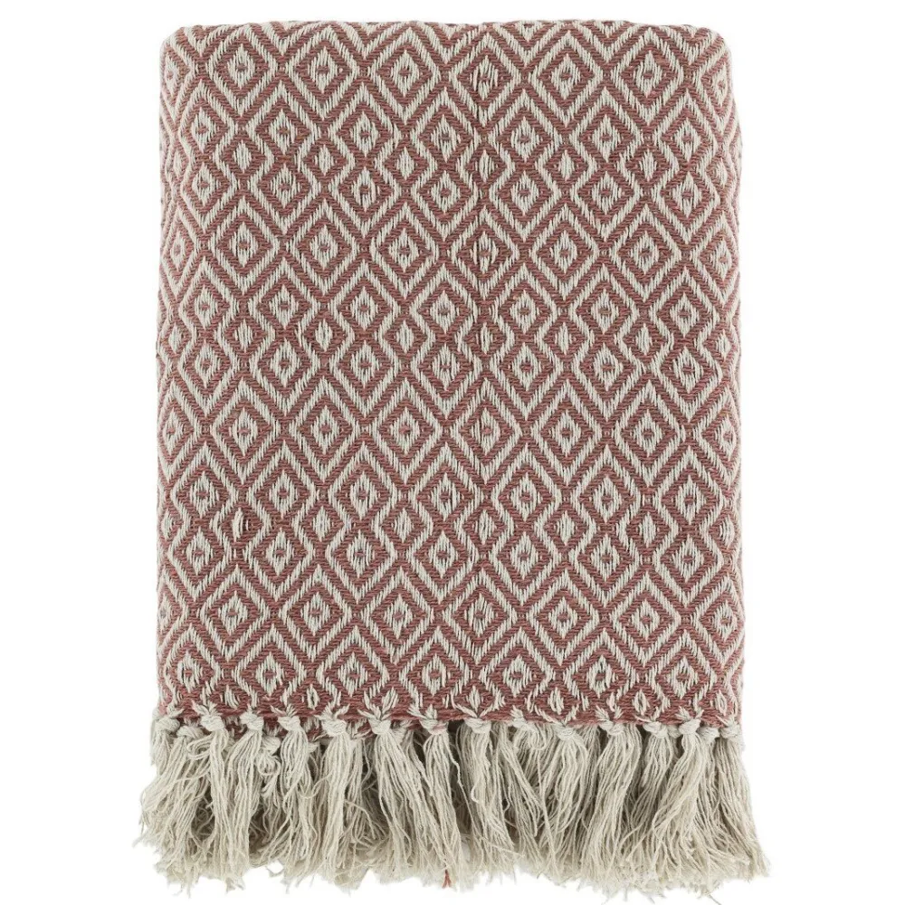 Best Chic Antique Plaid Decke Aix aus recycelter Baumwolle
