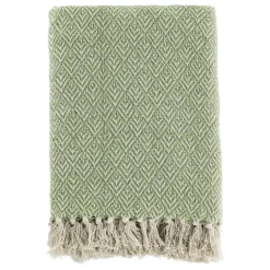 Best Chic Antique Plaid Decke Aix aus recycelter Baumwolle