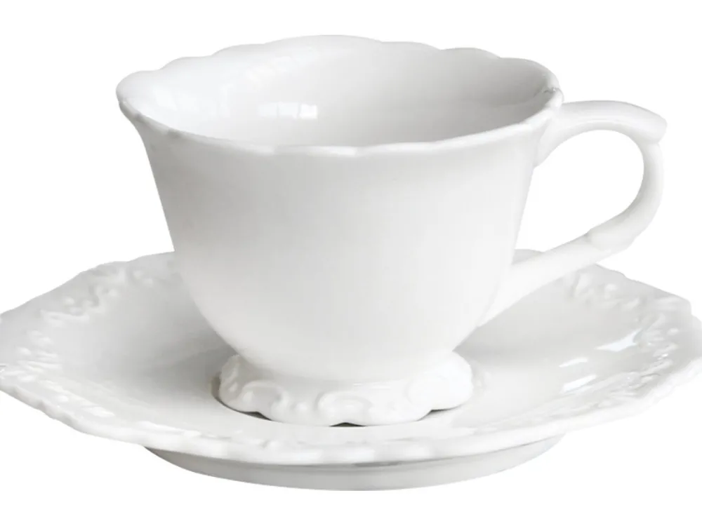 Online Chic Antique Provence Kaffeetasse mit Untertasse