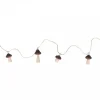 Outlet Chic Antique Ranke mit 6 Pilzen Velours