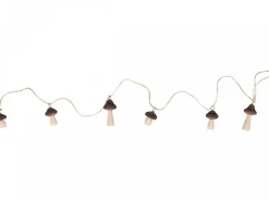 Outlet Chic Antique Ranke mit 6 Pilzen Velours