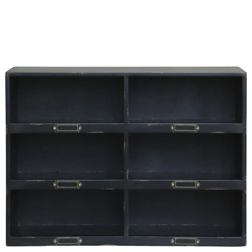 Chic Antique Regal mit 6 Fächern