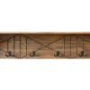 Chic Antique Regalbrett mit 4 Haken