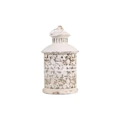 New Chic Antique Runde Laterne mit Blumenmuster