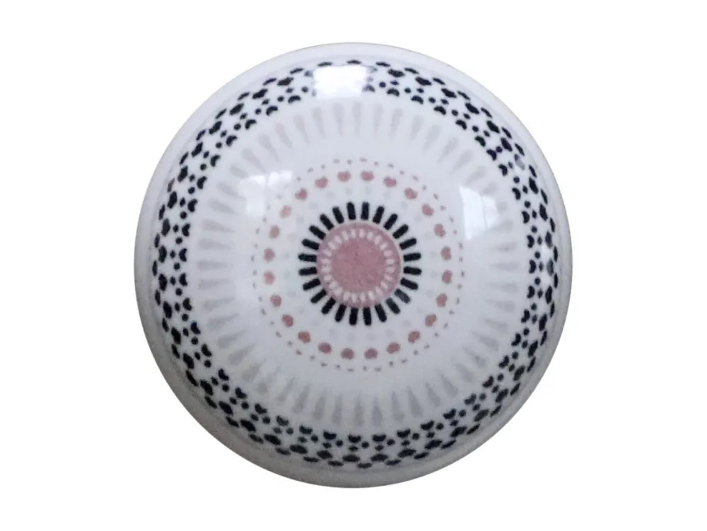 Hot Chic Antique Runder Griff mit Muster