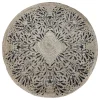 Clearance Chic Antique Runder Teppich aus Jute mit Muster