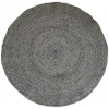 Best Chic Antique Runder Teppich mit Muster