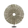 Best Chic Antique Rundes Dekor auf Fuß