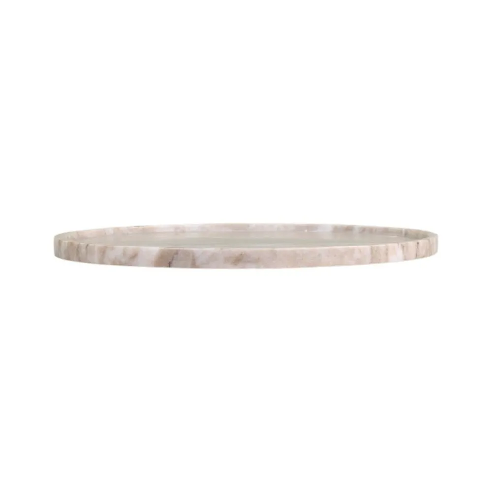 New Chic Antique Rundes Morlaix Marmortablett