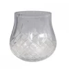 Clearance Chic Antique Rundlicher Teelichthalter mit Schliff