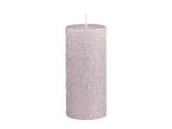 Chic Antique Rustikale Stumpenkerze rau