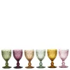 Clearance Chic Antique Saint-Émilion Weingläser mit Muster 6er