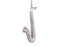 Discount Chic Antique Saxophon Anhänger mit Glitzer
