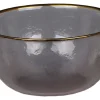 Discount Chic Antique Schale mit Goldrand