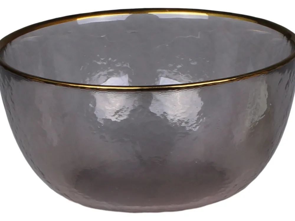 Discount Chic Antique Schale mit Goldrand