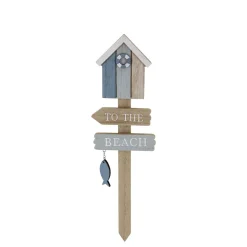 Best Chic Antique Schild To the Beach