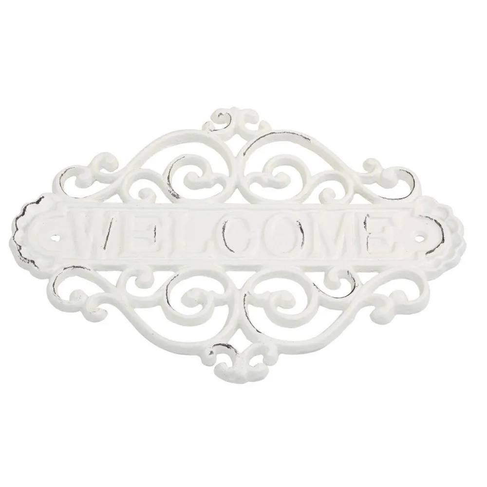 Sale Chic Antique Schild Welcome