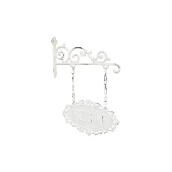 New Chic Antique Schild Welcome aus Eisen