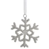New Chic Antique Schneeflocken Aufhänger mit Strasssteinen