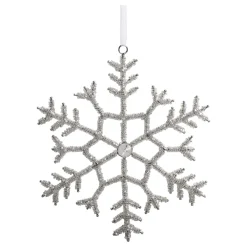 New Chic Antique Schneeflocken Aufhänger mit Strasssteinen