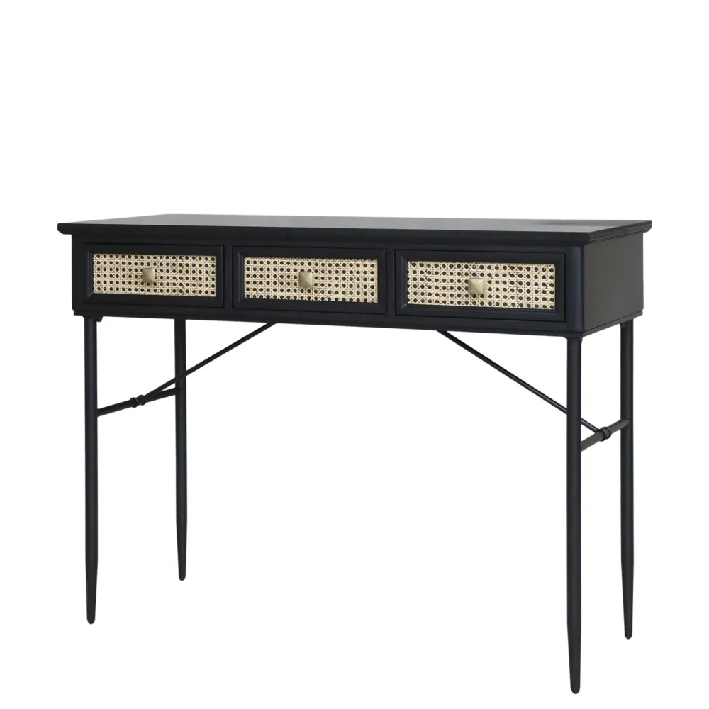 Hot Chic Antique Schreibtisch mit 3 Schubladen