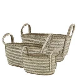 Clearance Chic Antique Seegras Körbe im 3er Set