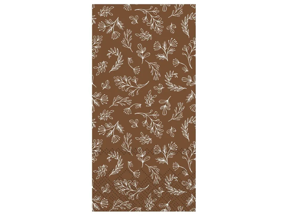 Clearance Chic Antique Serviette mit Blättern