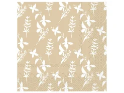 New Chic Antique Serviette mit Blumen