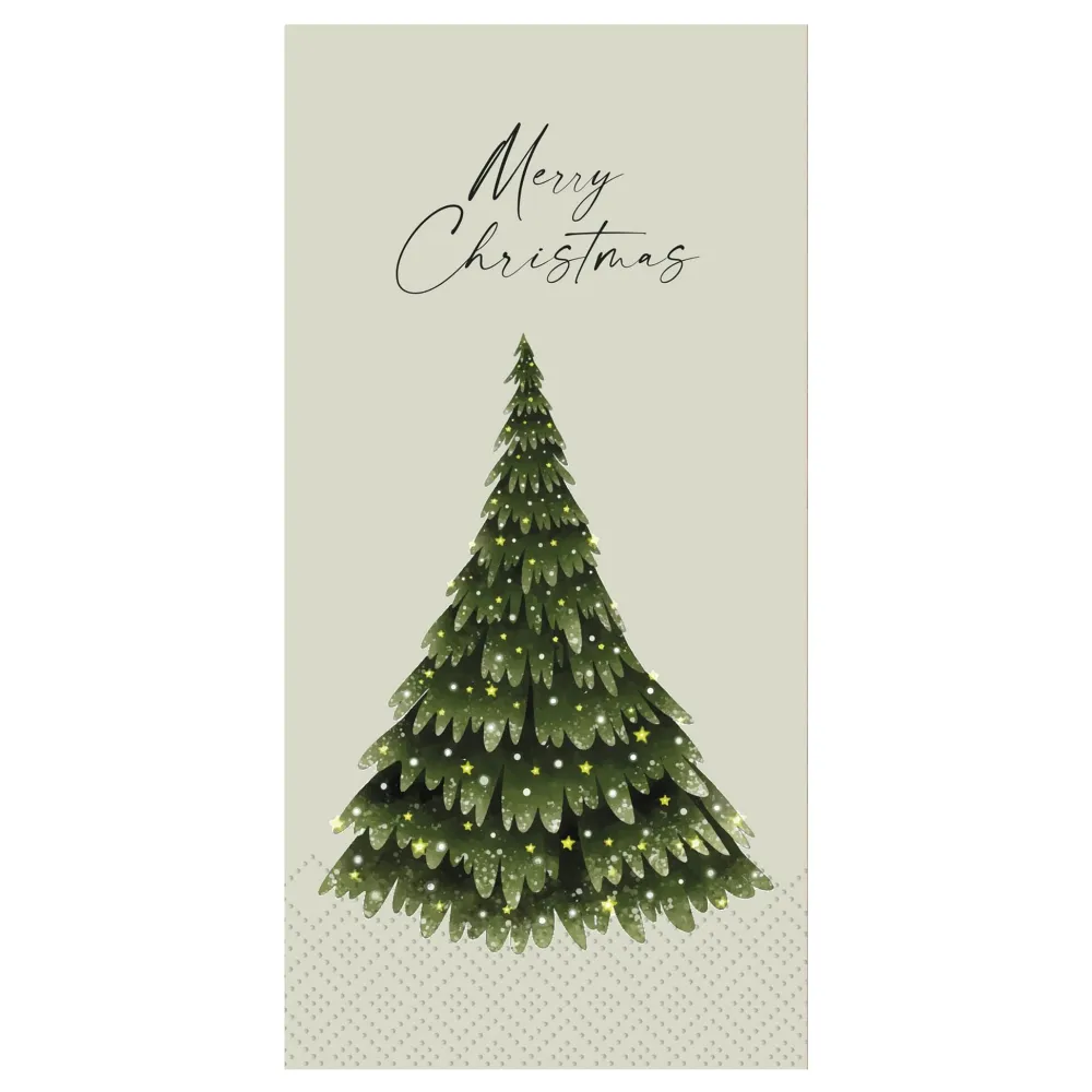 Discount Chic Antique Servietten mit Weihnachtsbaum