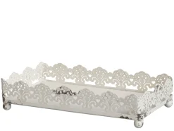 Hot Chic Antique Serviettenhalter mit Dekorkante