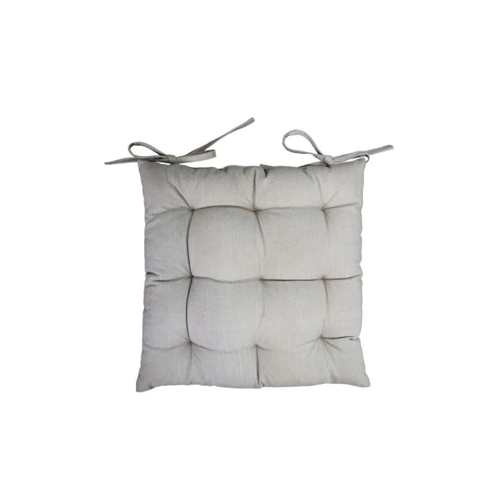 Outlet Chic Antique Sitzkissen Nimes mit Bindeband