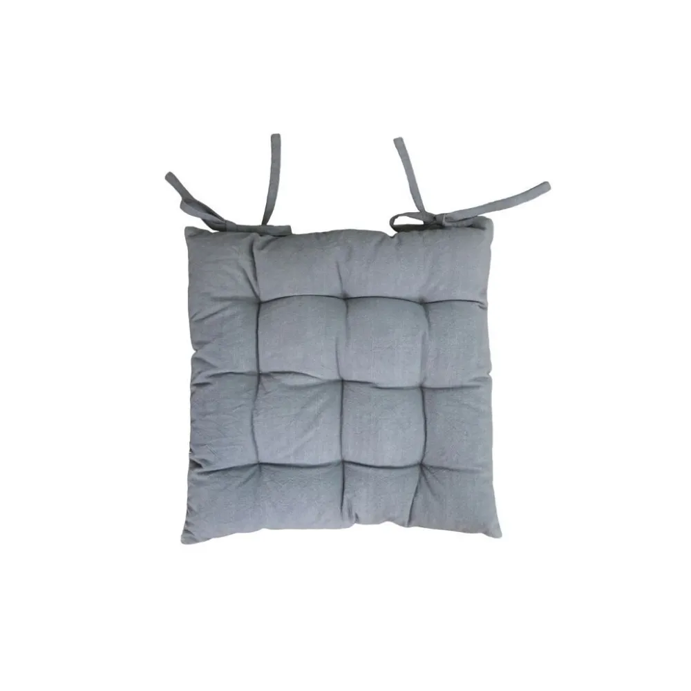 Outlet Chic Antique Sitzkissen Nimes mit Bindeband