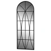 New Chic Antique Spiegel mit Bogen antik Eisen