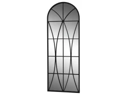 New Chic Antique Spiegel mit Bogen antik Eisen
