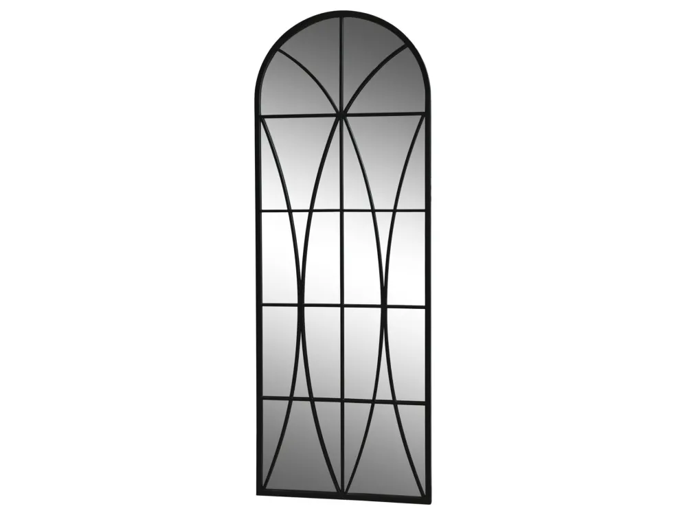 New Chic Antique Spiegel mit Bogen antik Eisen
