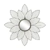 Outlet Chic Antique Spiegel mit Blumendeko