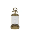Chic Antique Stall Laterne mit LED und Timer