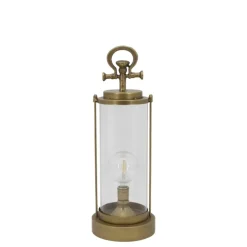Chic Antique Stall Laterne mit LED und Timer