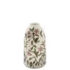 Sale Chic Antique Steingut Vase mit Blumenmotiv 2